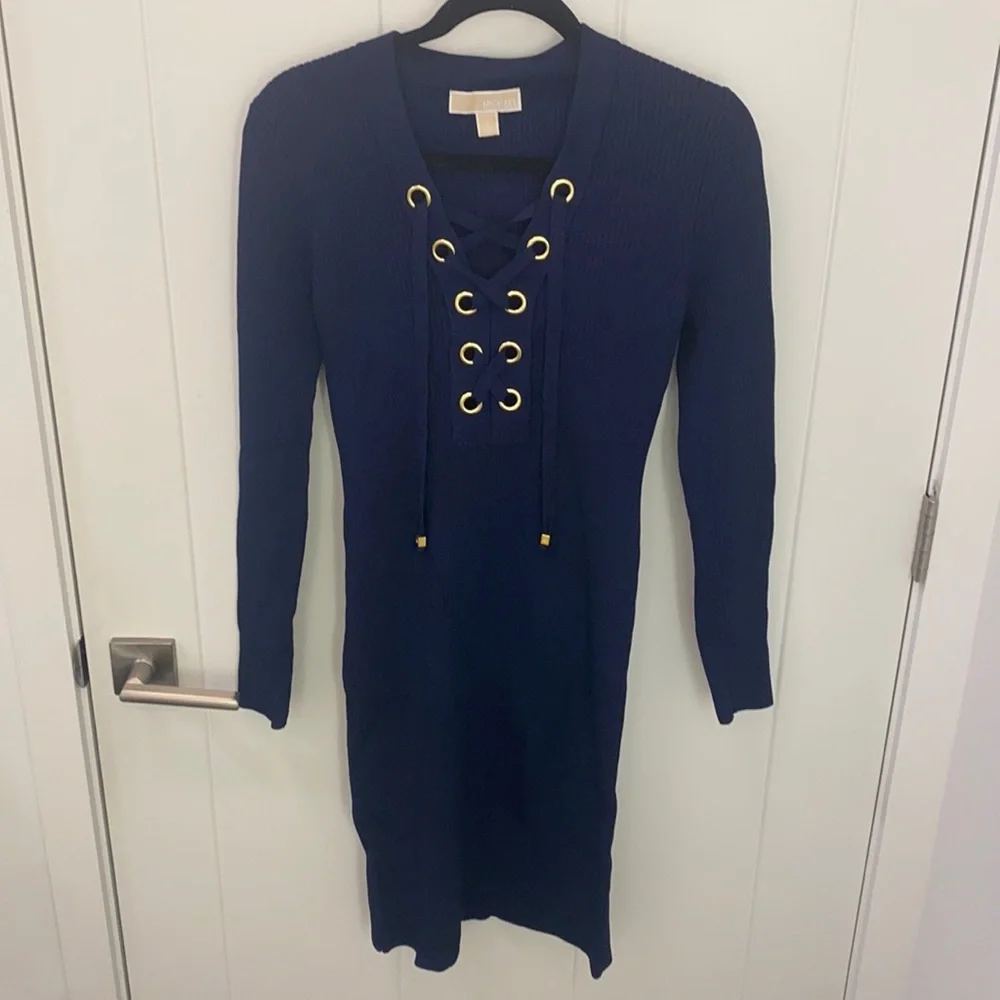 Michael Kors Sweater Dress sz L - Picture 1 of 5